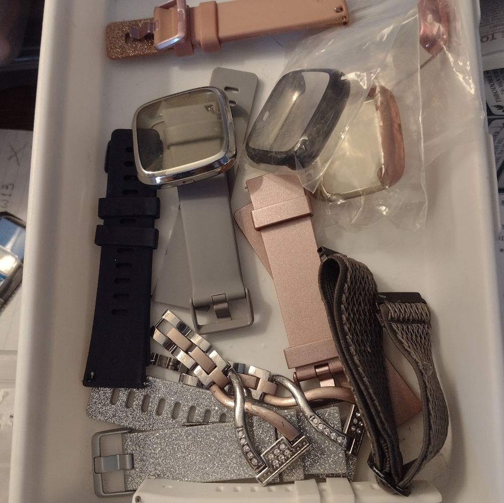 LOT of Fitbit Versa accessories (Fits Versa 2 & 4)